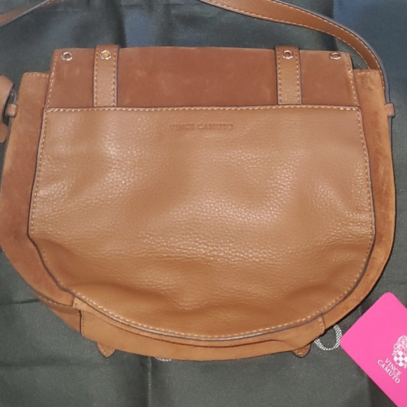 Vince Camuto Areli suede flap crossbody - Picture 8 of 11